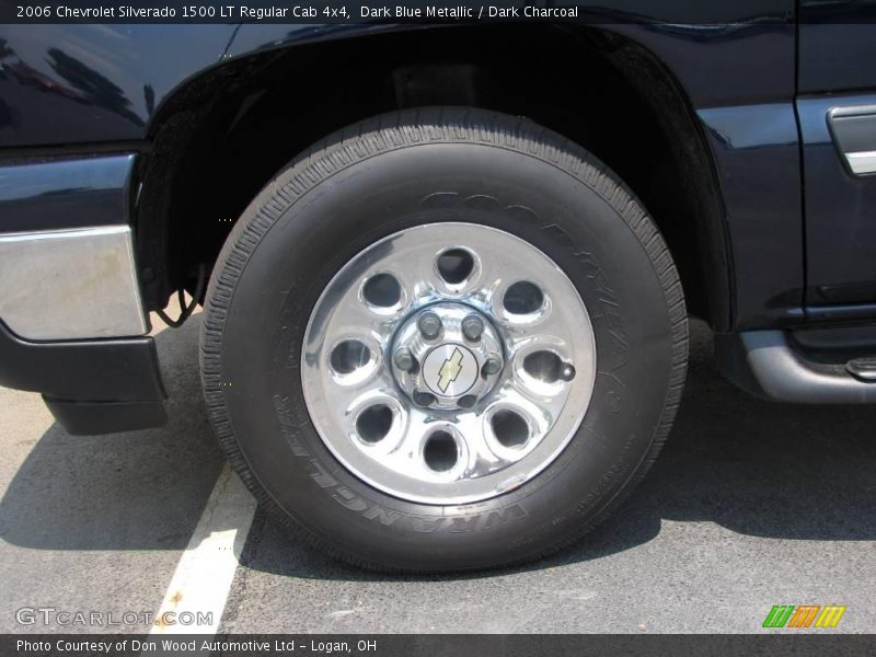 Dark Blue Metallic / Dark Charcoal 2006 Chevrolet Silverado 1500 LT Regular Cab 4x4