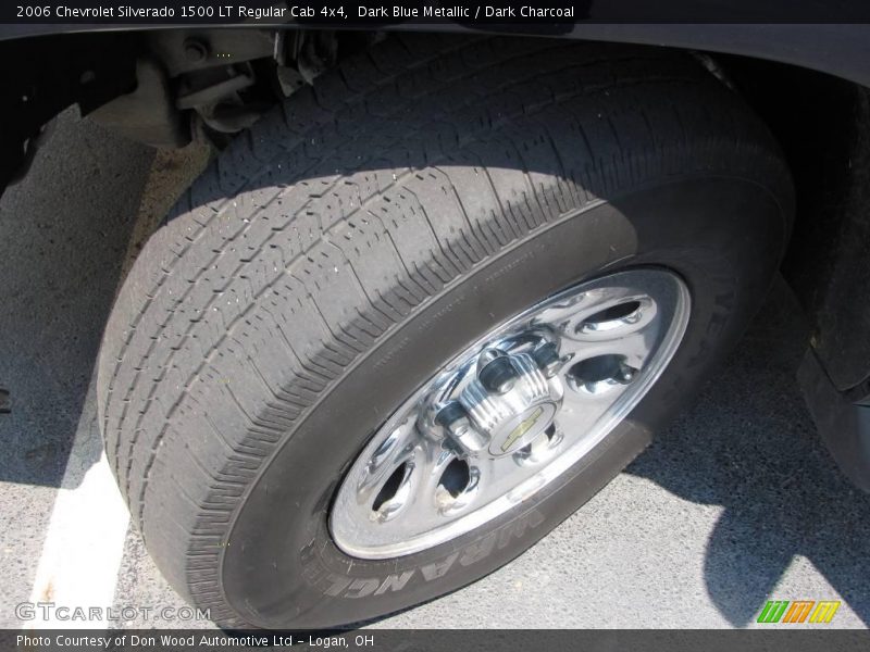 Dark Blue Metallic / Dark Charcoal 2006 Chevrolet Silverado 1500 LT Regular Cab 4x4