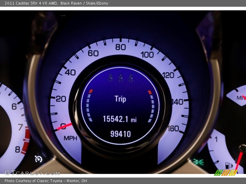 Black Raven / Shale/Ebony 2011 Cadillac SRX 4 V6 AWD