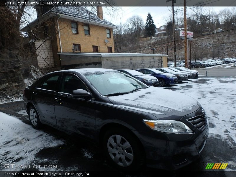 Magnetic Gray Metallic / Ash Gray 2010 Toyota Camry LE