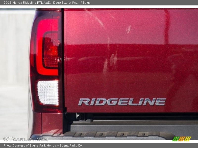  2018 Ridgeline RTL AWD Logo