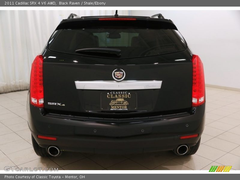Black Raven / Shale/Ebony 2011 Cadillac SRX 4 V6 AWD