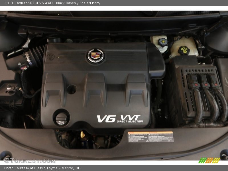 Black Raven / Shale/Ebony 2011 Cadillac SRX 4 V6 AWD