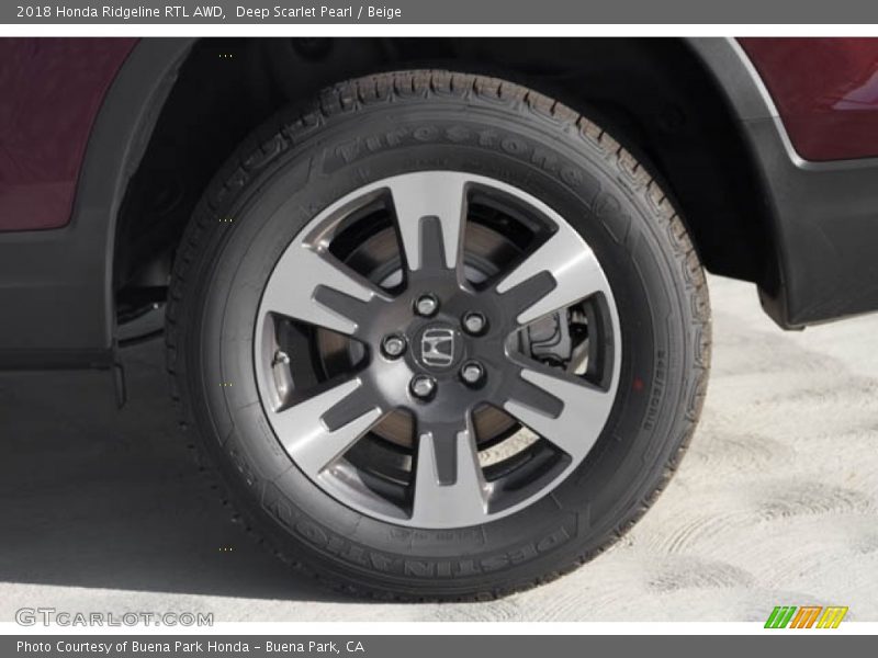  2018 Ridgeline RTL AWD Wheel