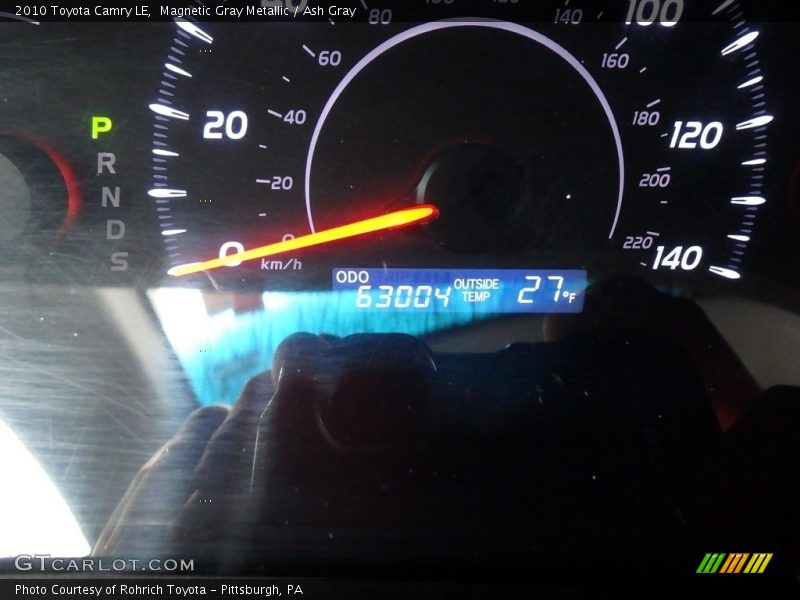 Magnetic Gray Metallic / Ash Gray 2010 Toyota Camry LE
