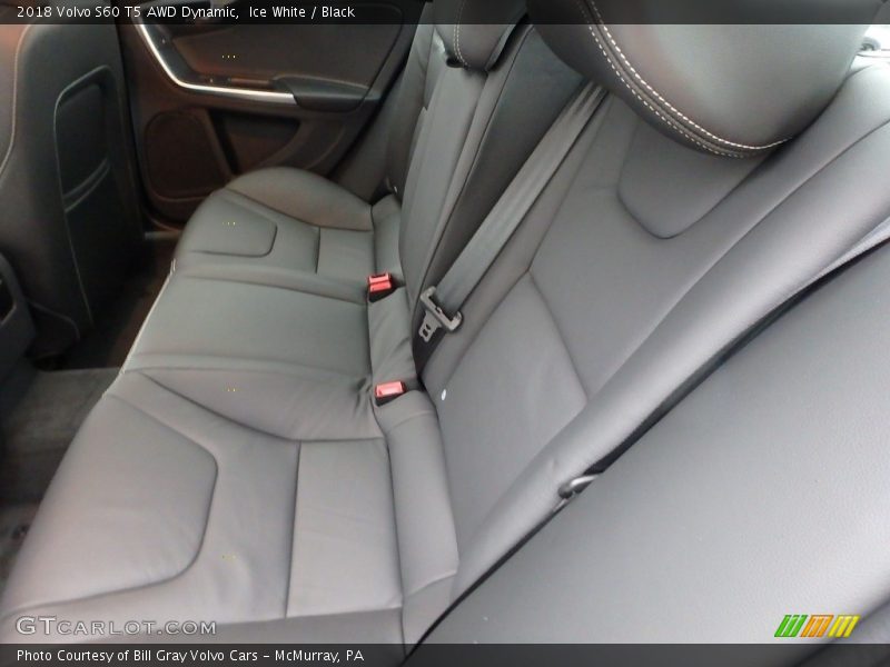 Ice White / Black 2018 Volvo S60 T5 AWD Dynamic