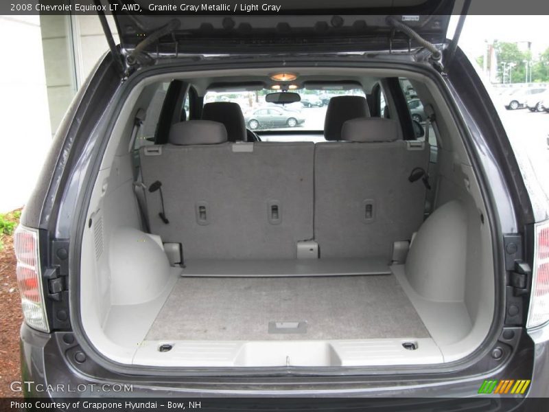 Granite Gray Metallic / Light Gray 2008 Chevrolet Equinox LT AWD