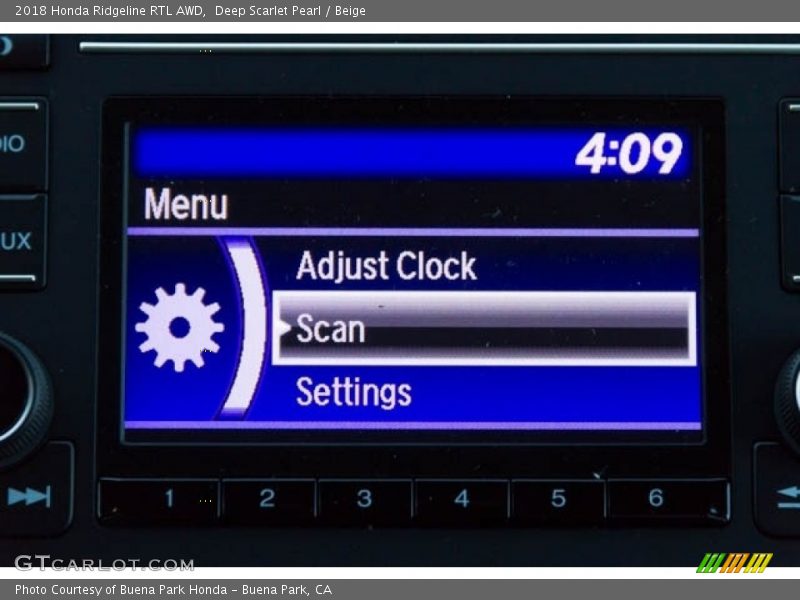 Deep Scarlet Pearl / Beige 2018 Honda Ridgeline RTL AWD