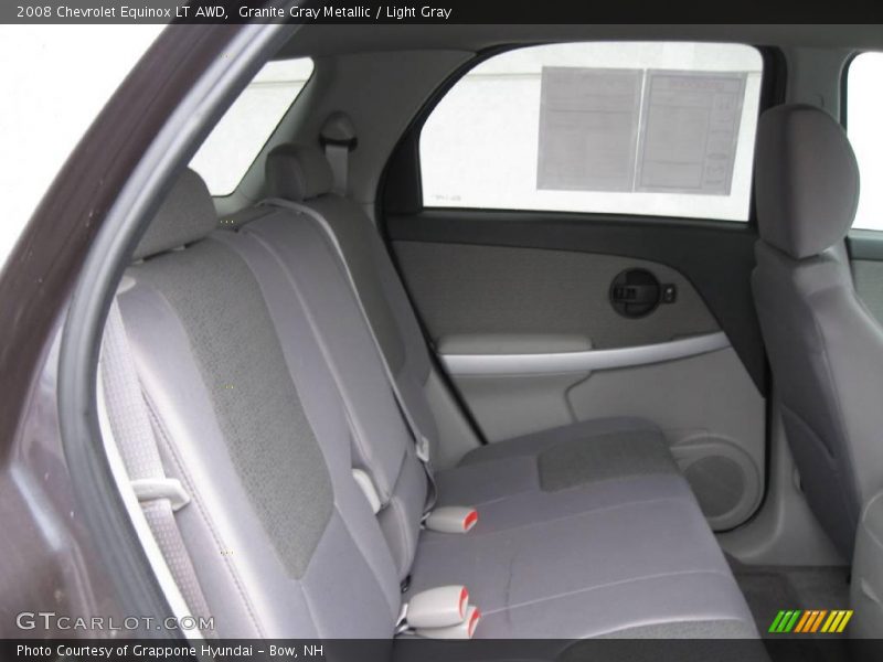 Granite Gray Metallic / Light Gray 2008 Chevrolet Equinox LT AWD
