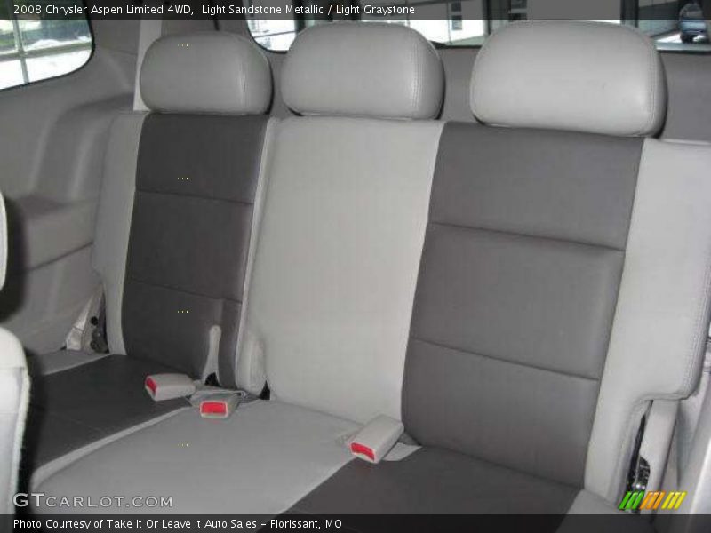 Light Sandstone Metallic / Light Graystone 2008 Chrysler Aspen Limited 4WD