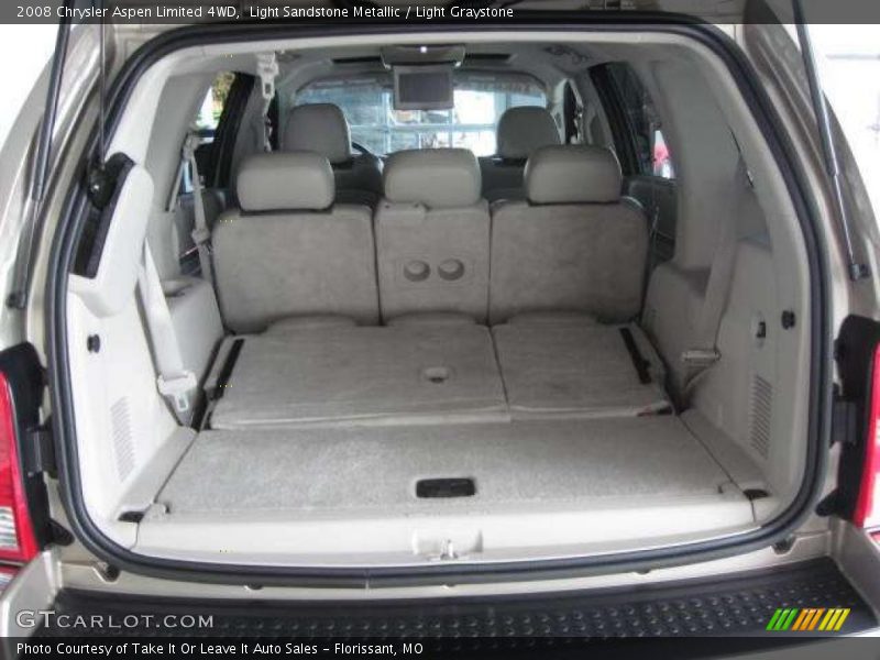 Light Sandstone Metallic / Light Graystone 2008 Chrysler Aspen Limited 4WD