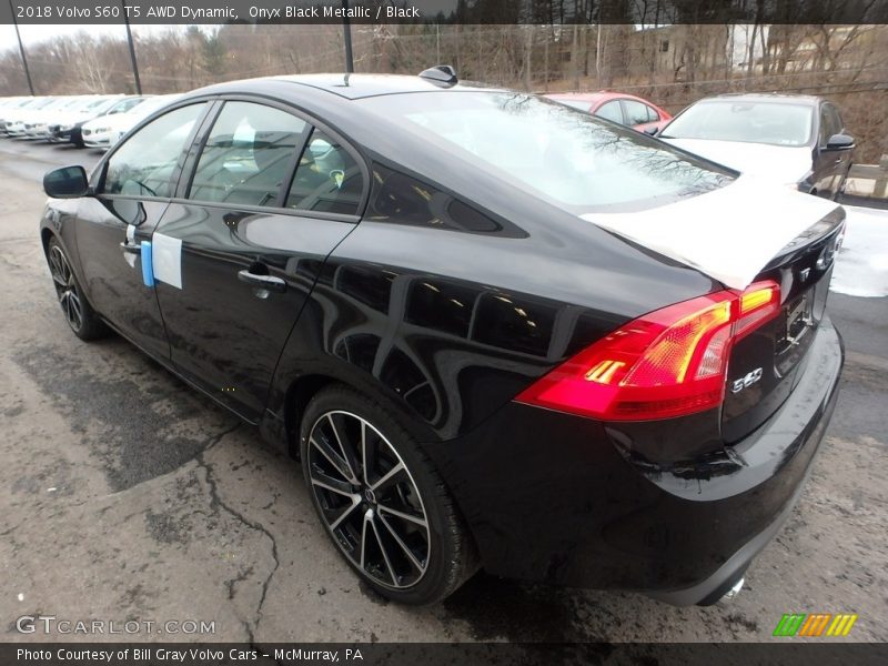 Onyx Black Metallic / Black 2018 Volvo S60 T5 AWD Dynamic