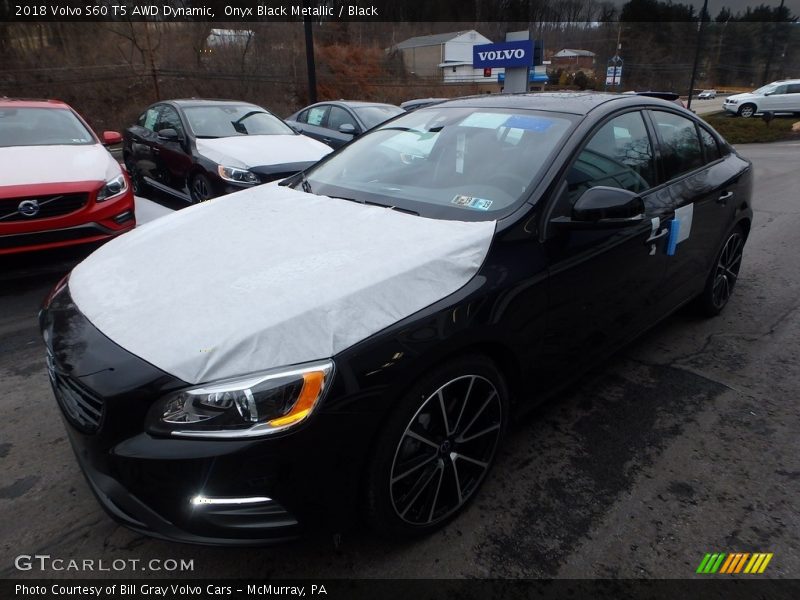 Onyx Black Metallic / Black 2018 Volvo S60 T5 AWD Dynamic