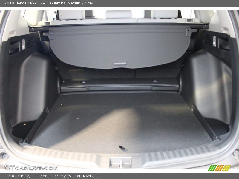 Gunmetal Metallic / Gray 2018 Honda CR-V EX-L