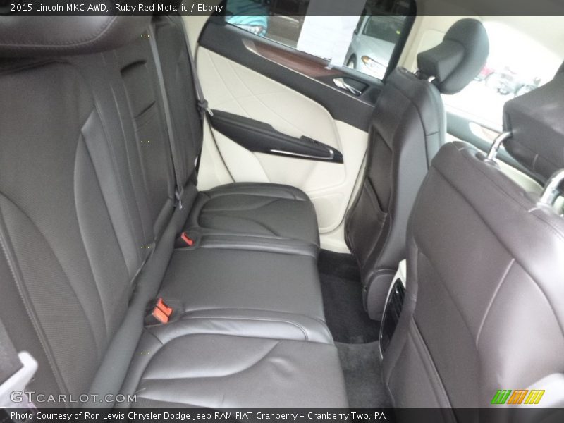 Ruby Red Metallic / Ebony 2015 Lincoln MKC AWD