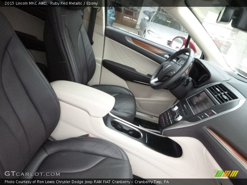 Ruby Red Metallic / Ebony 2015 Lincoln MKC AWD
