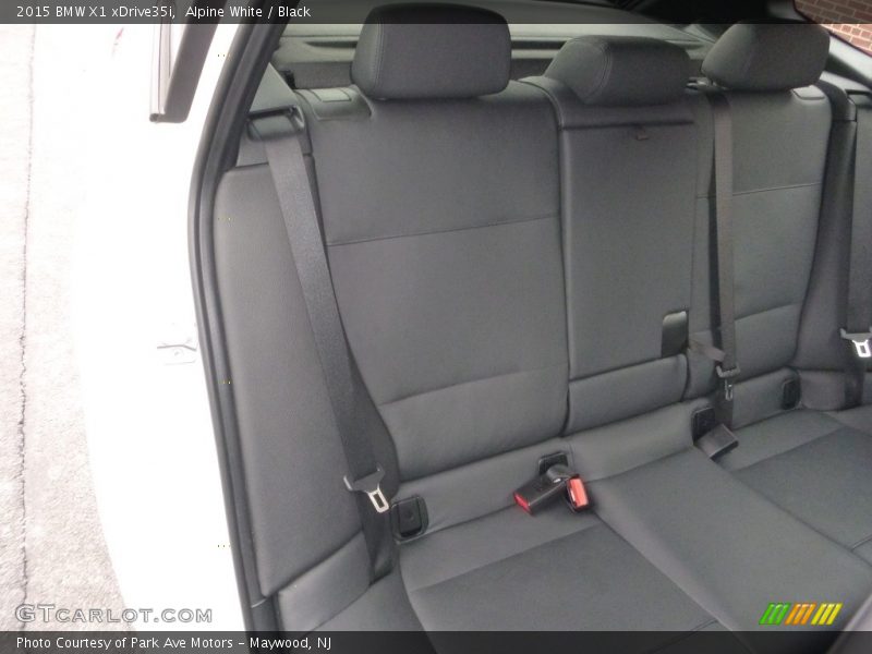 Alpine White / Black 2015 BMW X1 xDrive35i