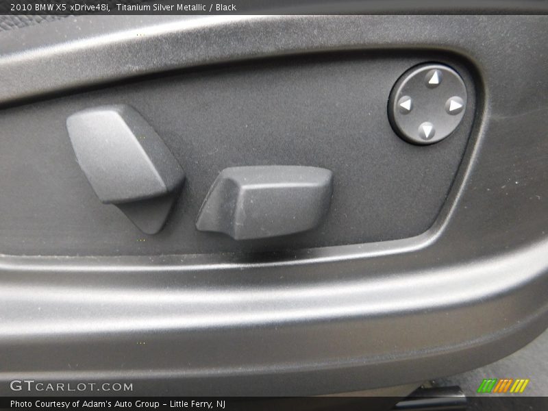 Titanium Silver Metallic / Black 2010 BMW X5 xDrive48i