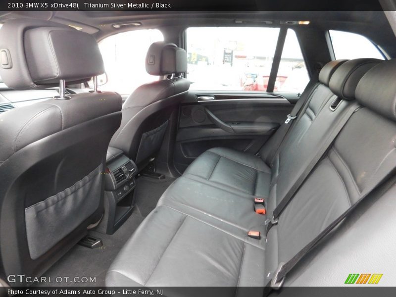 Titanium Silver Metallic / Black 2010 BMW X5 xDrive48i