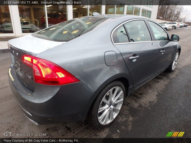 Osmium Grey Metallic / Black 2018 Volvo S60 T5 AWD