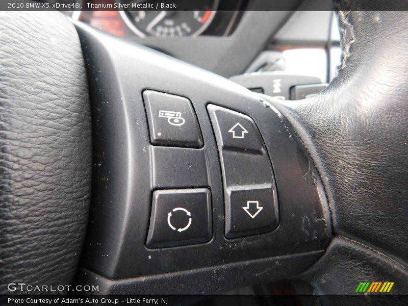 Titanium Silver Metallic / Black 2010 BMW X5 xDrive48i
