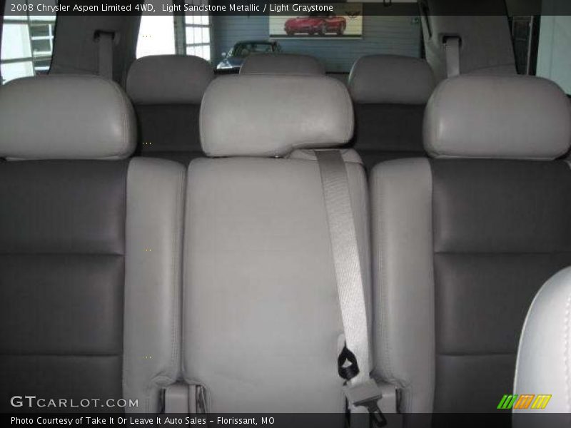 Light Sandstone Metallic / Light Graystone 2008 Chrysler Aspen Limited 4WD