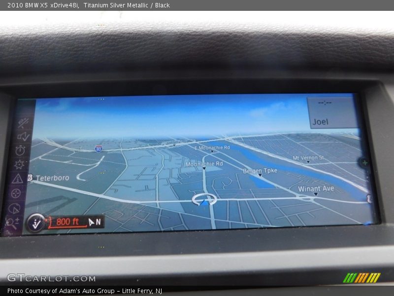 Titanium Silver Metallic / Black 2010 BMW X5 xDrive48i