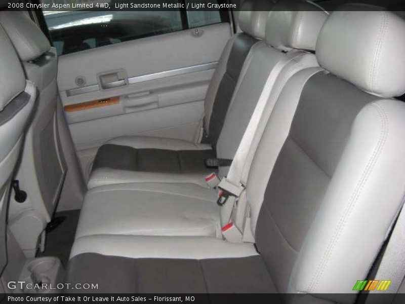 Light Sandstone Metallic / Light Graystone 2008 Chrysler Aspen Limited 4WD