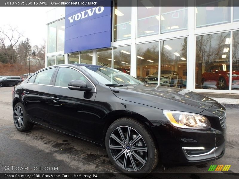 Onyx Black Metallic / Black 2018 Volvo S60 T5 AWD