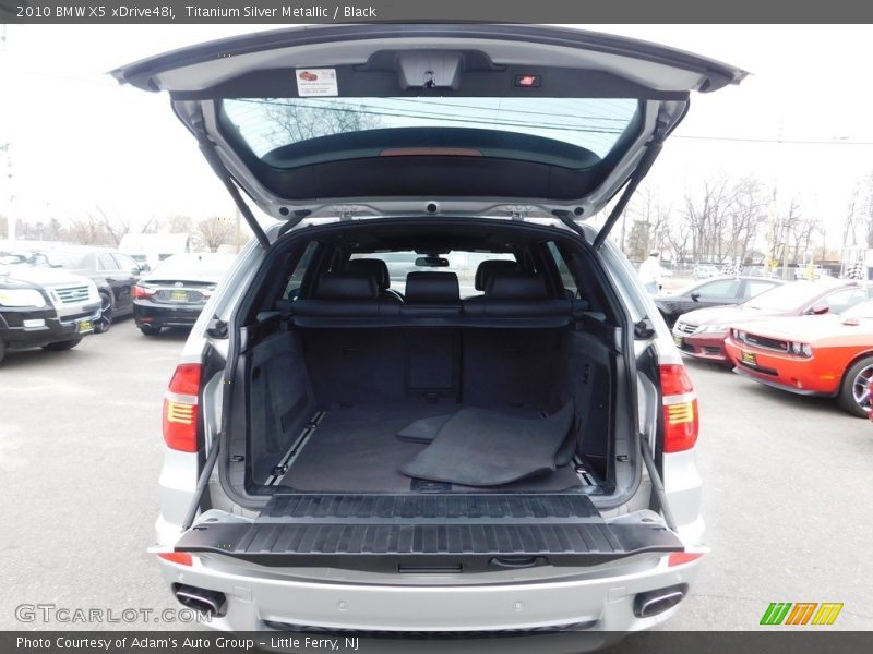 Titanium Silver Metallic / Black 2010 BMW X5 xDrive48i