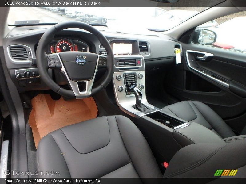 Onyx Black Metallic / Black 2018 Volvo S60 T5 AWD