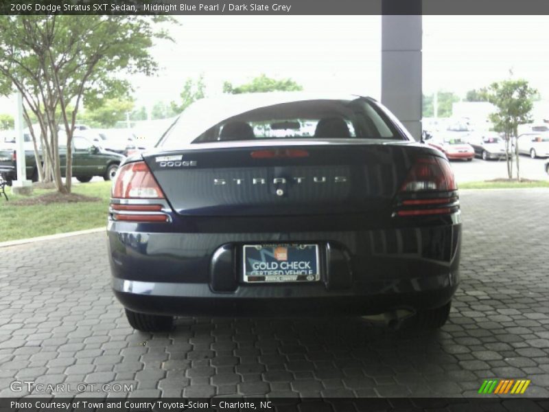 Midnight Blue Pearl / Dark Slate Grey 2006 Dodge Stratus SXT Sedan