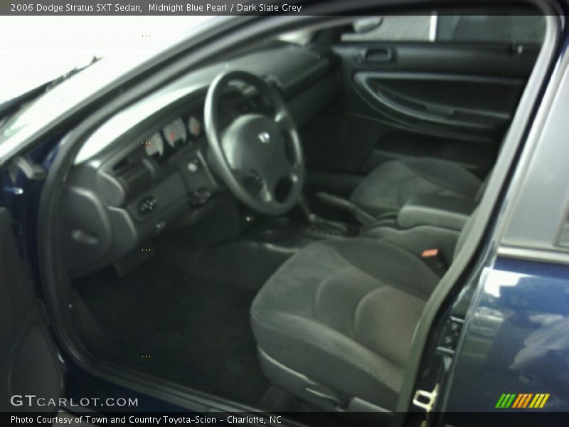 Midnight Blue Pearl / Dark Slate Grey 2006 Dodge Stratus SXT Sedan