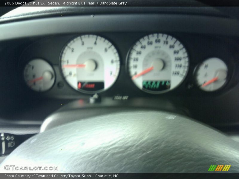 Midnight Blue Pearl / Dark Slate Grey 2006 Dodge Stratus SXT Sedan