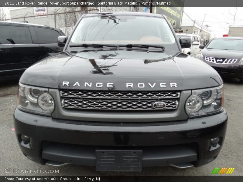 Santorini Black Metallic / Almond/Nutmeg 2011 Land Rover Range Rover Sport Supercharged