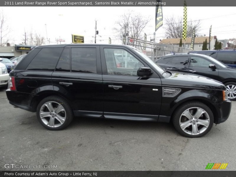 Santorini Black Metallic / Almond/Nutmeg 2011 Land Rover Range Rover Sport Supercharged