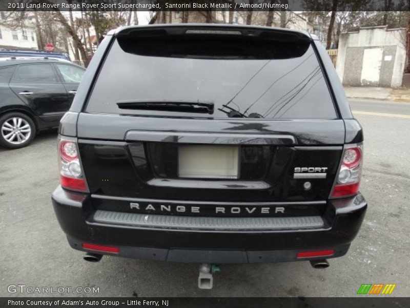 Santorini Black Metallic / Almond/Nutmeg 2011 Land Rover Range Rover Sport Supercharged