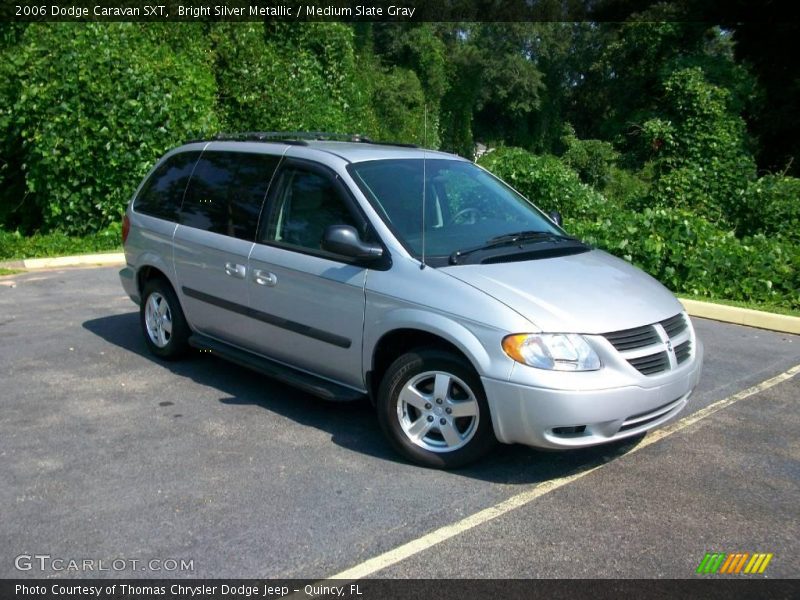 Bright Silver Metallic / Medium Slate Gray 2006 Dodge Caravan SXT