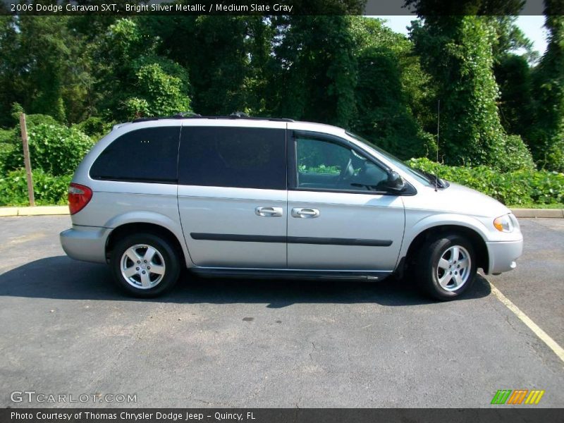 Bright Silver Metallic / Medium Slate Gray 2006 Dodge Caravan SXT