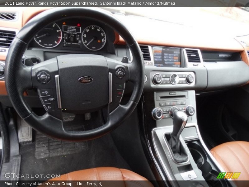 Santorini Black Metallic / Almond/Nutmeg 2011 Land Rover Range Rover Sport Supercharged