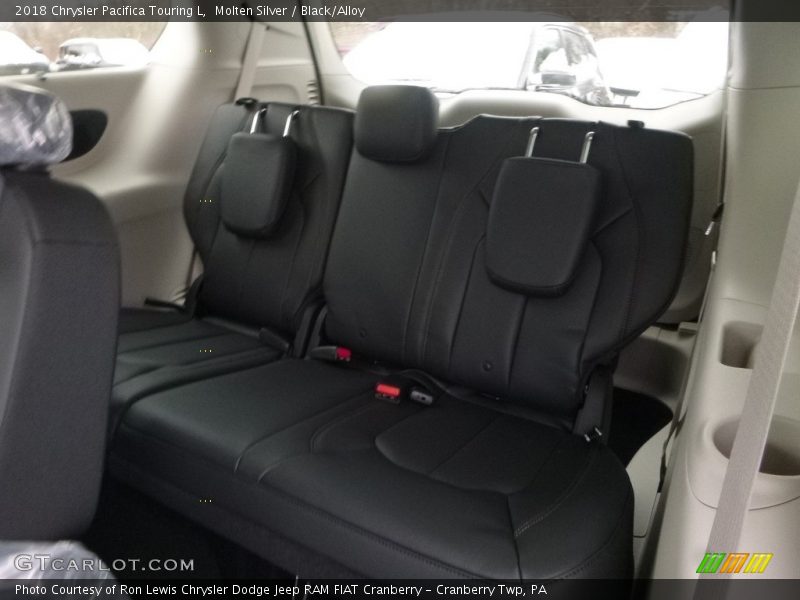 Molten Silver / Black/Alloy 2018 Chrysler Pacifica Touring L