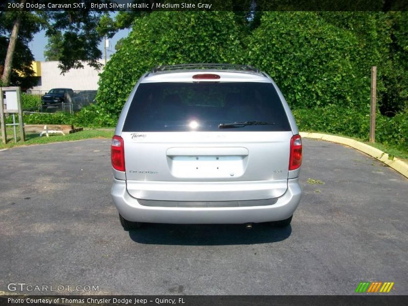 Bright Silver Metallic / Medium Slate Gray 2006 Dodge Caravan SXT