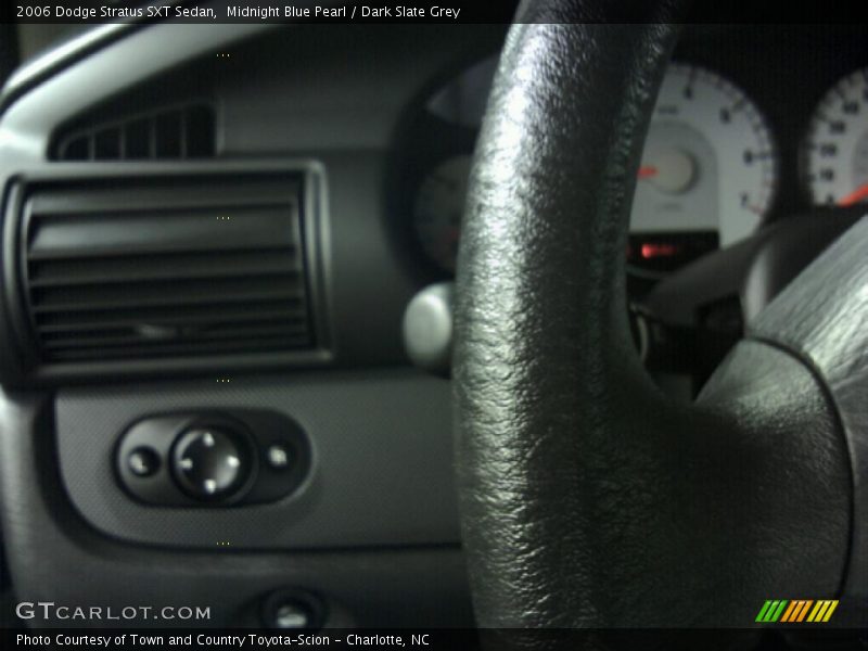 Midnight Blue Pearl / Dark Slate Grey 2006 Dodge Stratus SXT Sedan