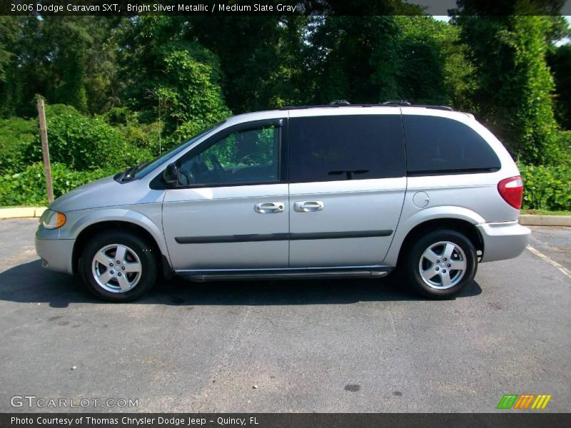 Bright Silver Metallic / Medium Slate Gray 2006 Dodge Caravan SXT