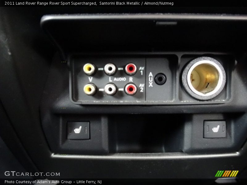 Santorini Black Metallic / Almond/Nutmeg 2011 Land Rover Range Rover Sport Supercharged
