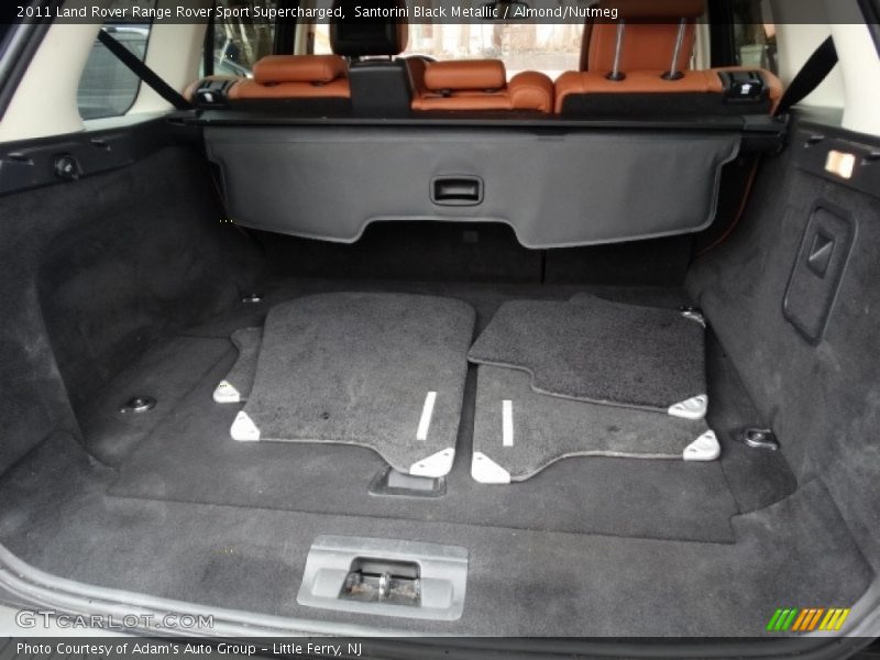 Santorini Black Metallic / Almond/Nutmeg 2011 Land Rover Range Rover Sport Supercharged