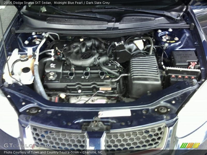 Midnight Blue Pearl / Dark Slate Grey 2006 Dodge Stratus SXT Sedan