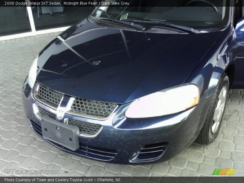 Midnight Blue Pearl / Dark Slate Grey 2006 Dodge Stratus SXT Sedan