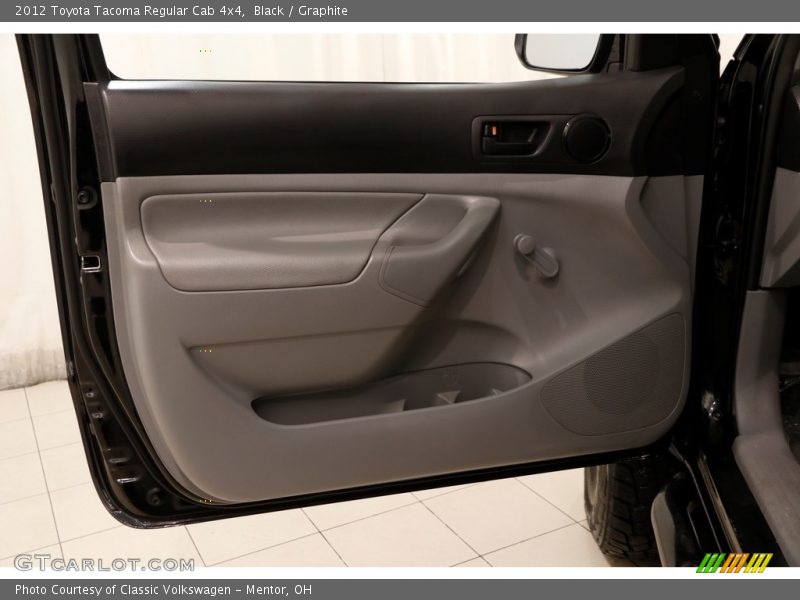 Black / Graphite 2012 Toyota Tacoma Regular Cab 4x4