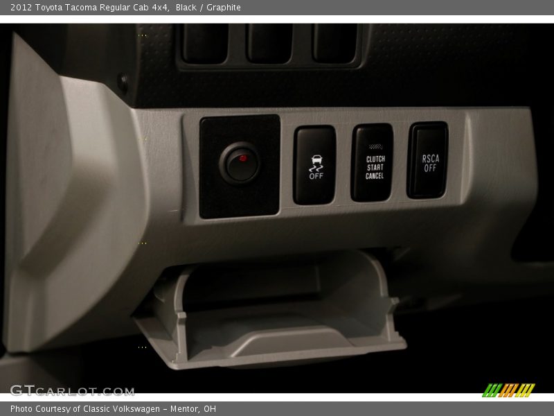 Black / Graphite 2012 Toyota Tacoma Regular Cab 4x4